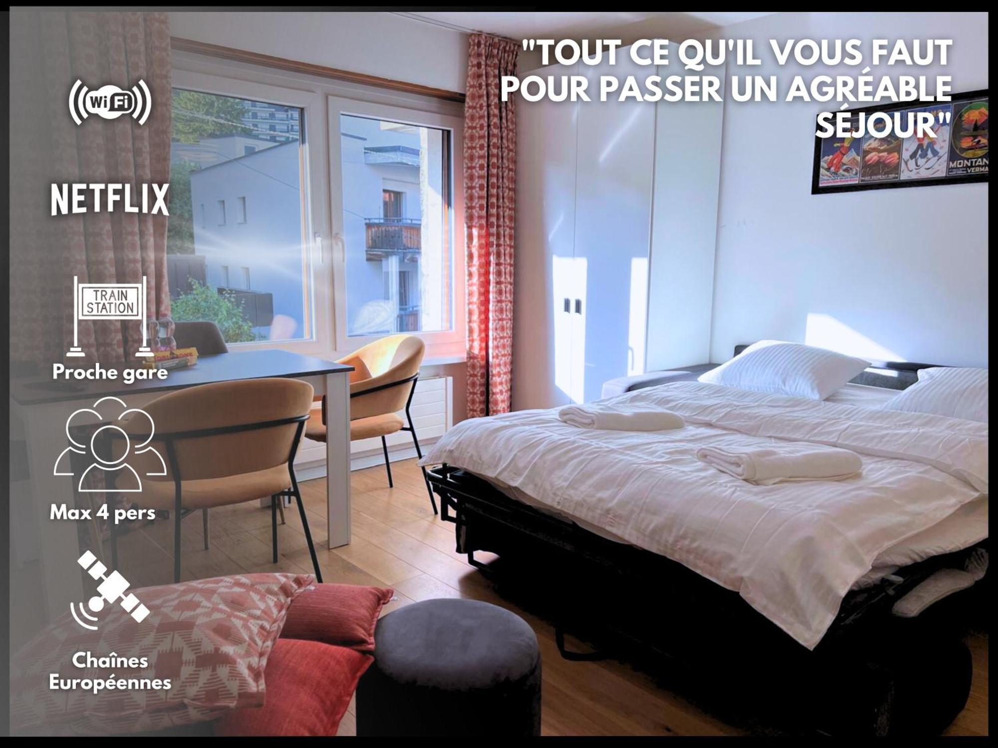 La Perle Montana Apartment Crans-Montana Luaran gambar